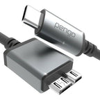 pengo USB-C to USB Micro-B 3.0 Cable (1.6 Ft) Compatible for TypeC Laptops Like