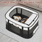 Dog Playpen - Foldable Cat Play Pens for Pubby, Kitten, Rabbit, Portable Pet