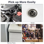 Housolution Grabber Tool Magnetic Four-claw Picker, Bendable Hose Reacher Pickup