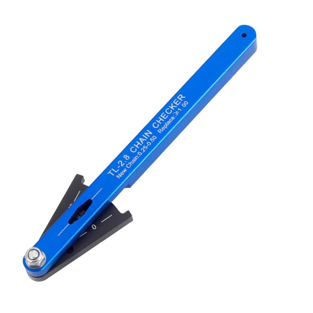 HOUSON Bicycle Chain Tester, Bicycle Chain Gauge Multi-Tool Chain wear Indicator