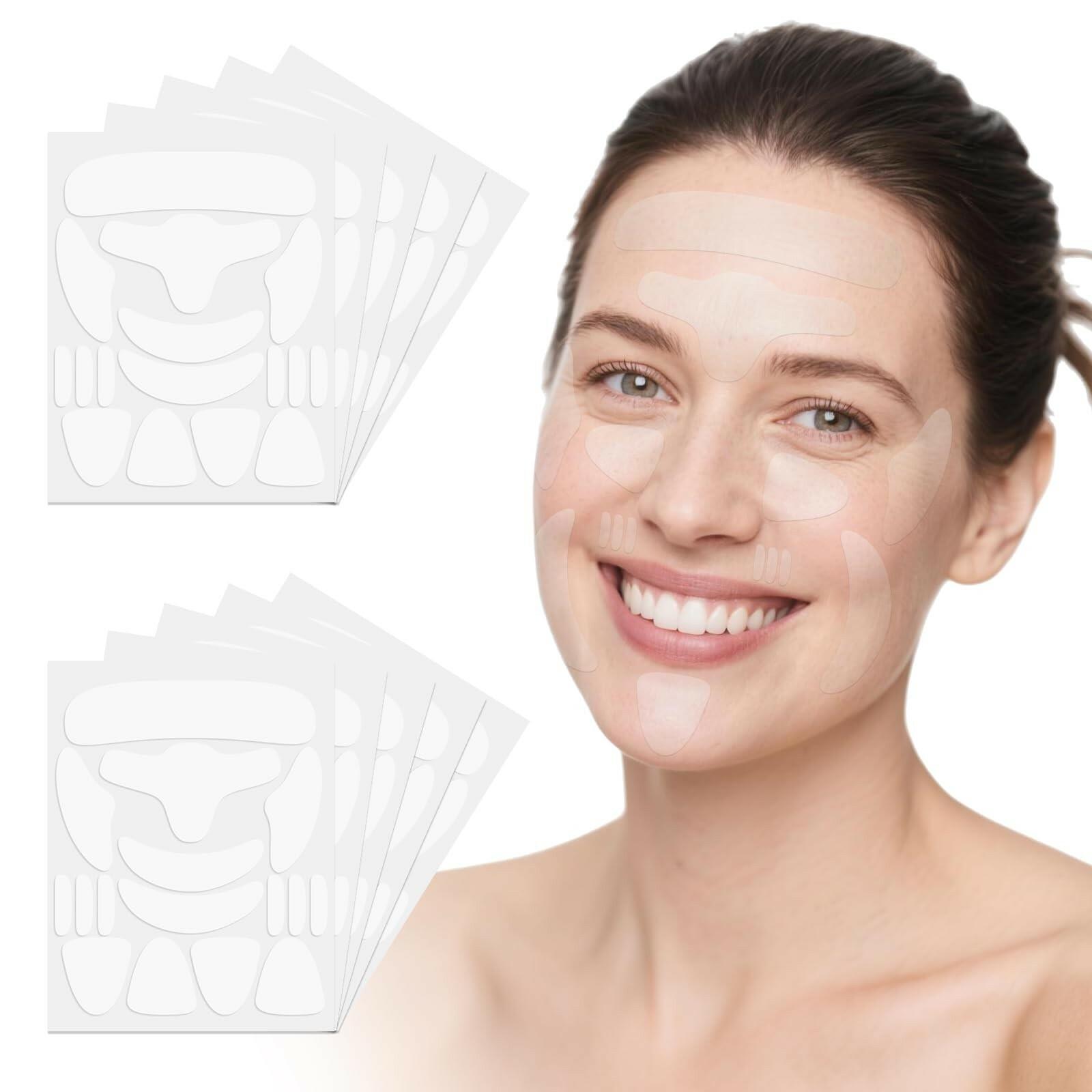 LadPemo Anti-Wrinkle Patches – 208 PCS Facial Wrinkle Patches, Face Tape for