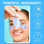 5 Pairs Patchology Iced Cooling Under Eye Mask Patches with Peptides, Cloudberry