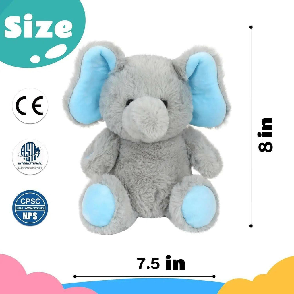 Cuteoy Talking Elephant Repeat What You Say Musical Stuffed Animal Shaking