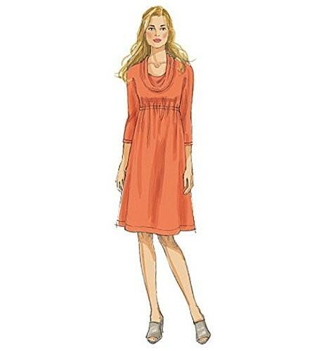 McCall's Patterns M7353 Misses' Raised Elastic-Waist Top and Dresses, Size A5