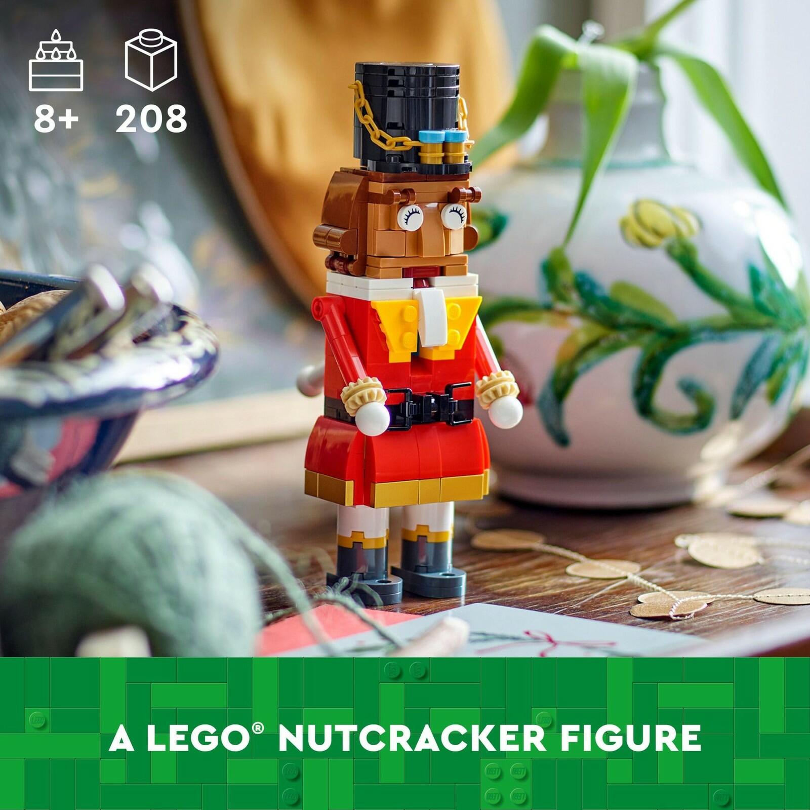 LEGO Nutcracker Christmas Decor - Building Toys for Kids, Boys & Girls, Ages 8+
