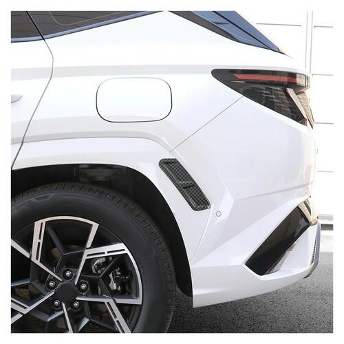 Hyundai Tucson NX4 2022-2026 Rear Wheel Arch Reflective Trim Red ABS