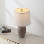 AIEAMPDO 21'' Set of 2 Farmhouse Ceramic Small Table Lamps for Living Room