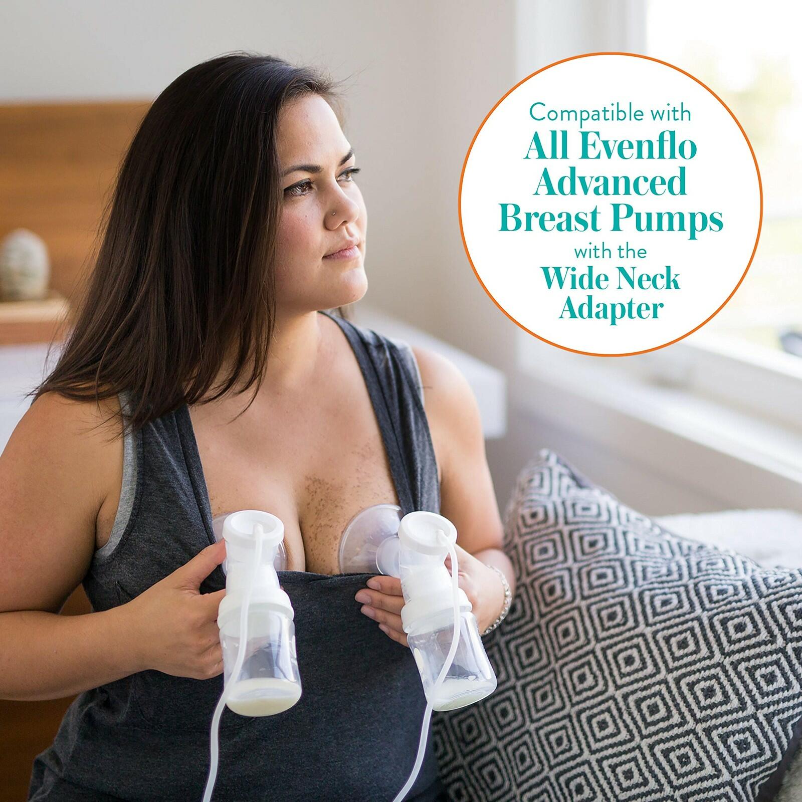 6 PACK Evenflo Feeding Premium Proflo Venting Balance Plus Wide Neck Baby,