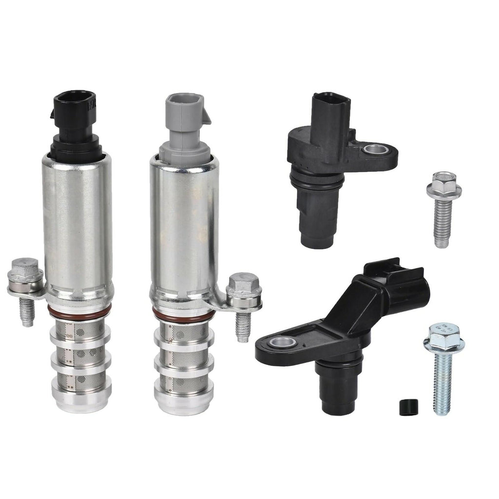 Intake & Exhaust Camshaft Position Actuator with Crankshaft Sensor & Camshaft