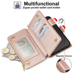 Antsturdy Compatible with Samsung Galaxy S25 Plus Wallet Case with Card