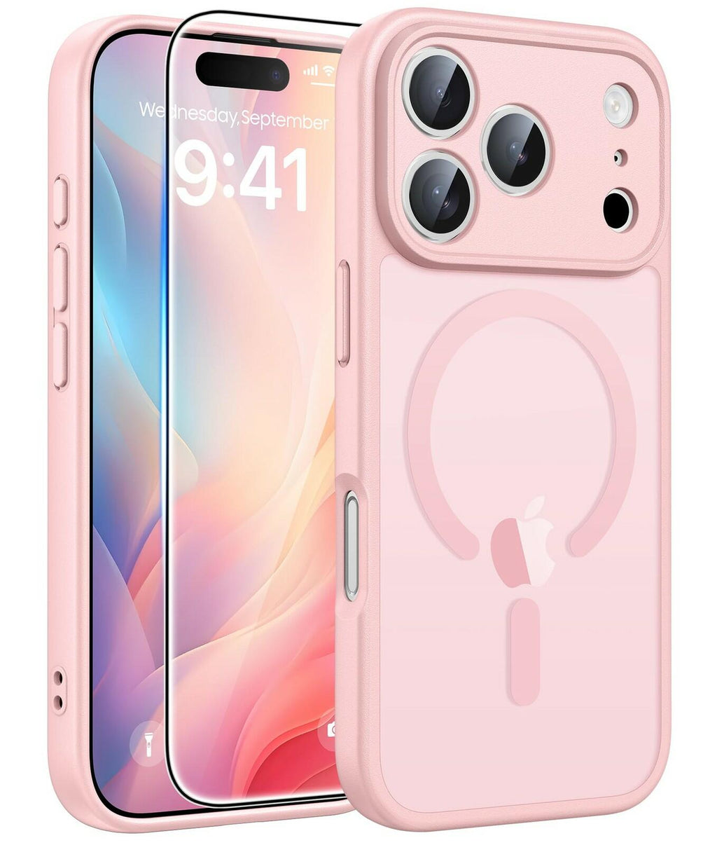 FNTCASE for iPhone 17 Pro-Max Case: [Compatible with Magsafe] Translucent Matte