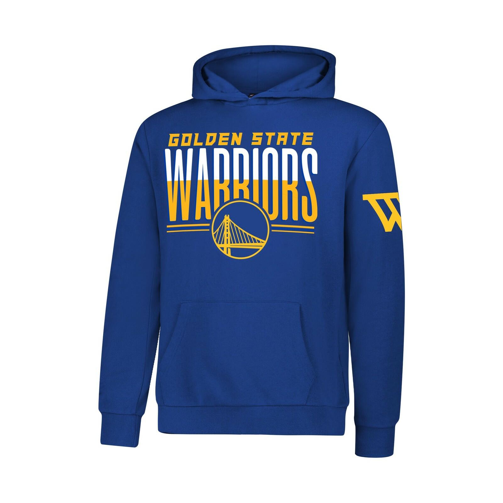 Ultra Game Boys' MVP Super Soft Pullover Hoodie Sweatshirt,Golden State