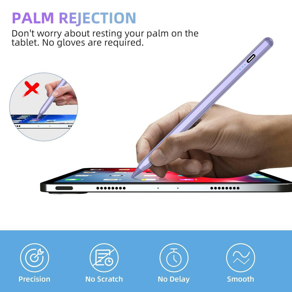 MMK Stylus Pen for iPad 6th-10th, A16, Energy-Saving Fast Charging Apple Pencil