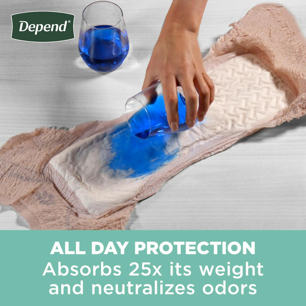17 count Depend Fresh Protection Adult Incontinence & Postpartum Bladder Leak