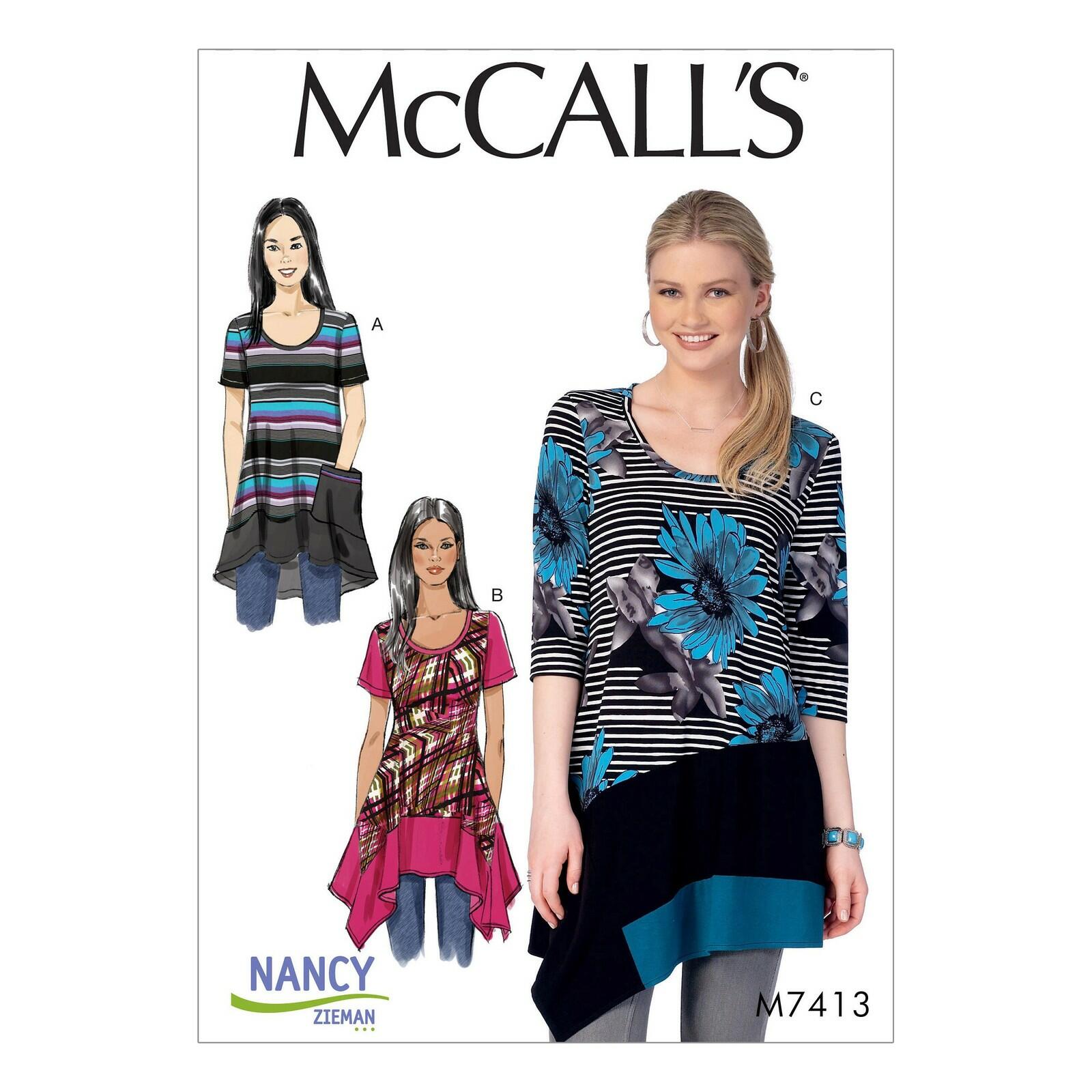 McCall's Misses'/Women's Tops, 18W-20W-22W-24W