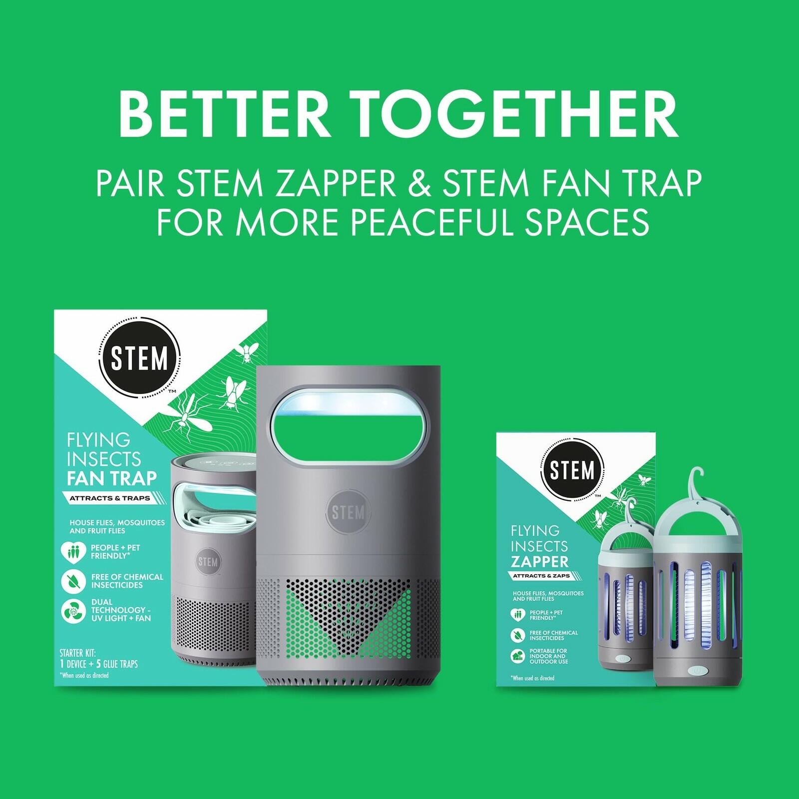 STEM Flying Insect Zapper, Indoor and Outdoor Electric Fly & Mosquito Trap,