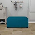 PureFit Super Stretch Soft Form Fit Ottoman Cover Rectangle - Ottoman Slipcovers