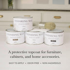 Jolie Finishing Wax - Protective topcoat Paint - Use on interior furniture,