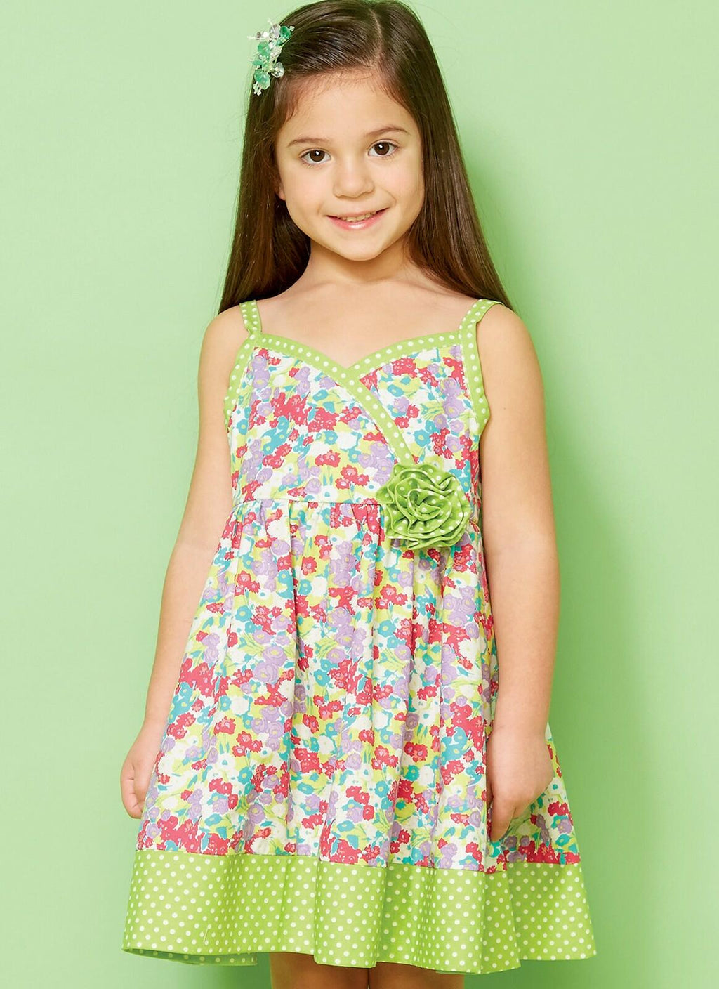 McCall Pattern Company Kwik K0232 Sewing Pattern, Size XXS-XS-S-M-L Girls' Lined