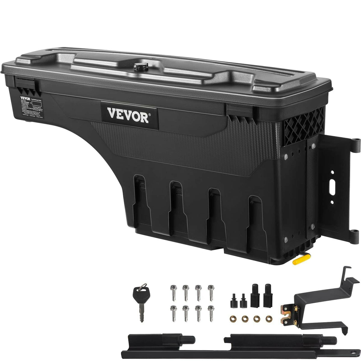 VEVOR Truck Bed Storage Box, Compatible with Chevrolet Silverado 1500 GMC Sierra