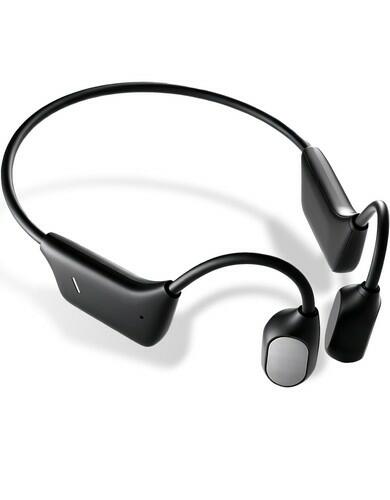 VQNV Bone Conduction Open-Ear Headphones, 25g, 10H Battery, IPX5
