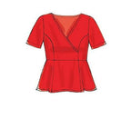 McCall's Patterns M7205 Women's Tops Sewing Template, RR (18W-20W-22W-24W)