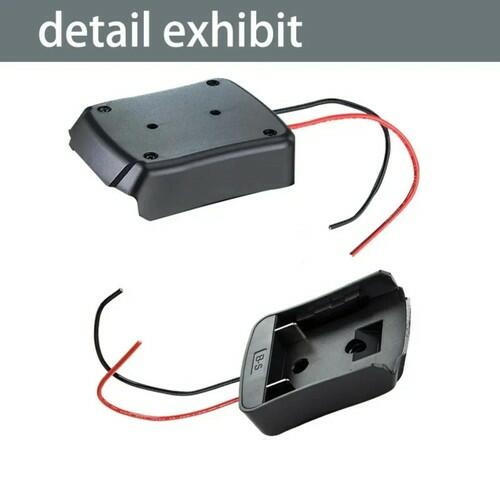SDAZGVRK Power Battery Adaptor Wheel Compatible with Bosch 18V Battery, Powers