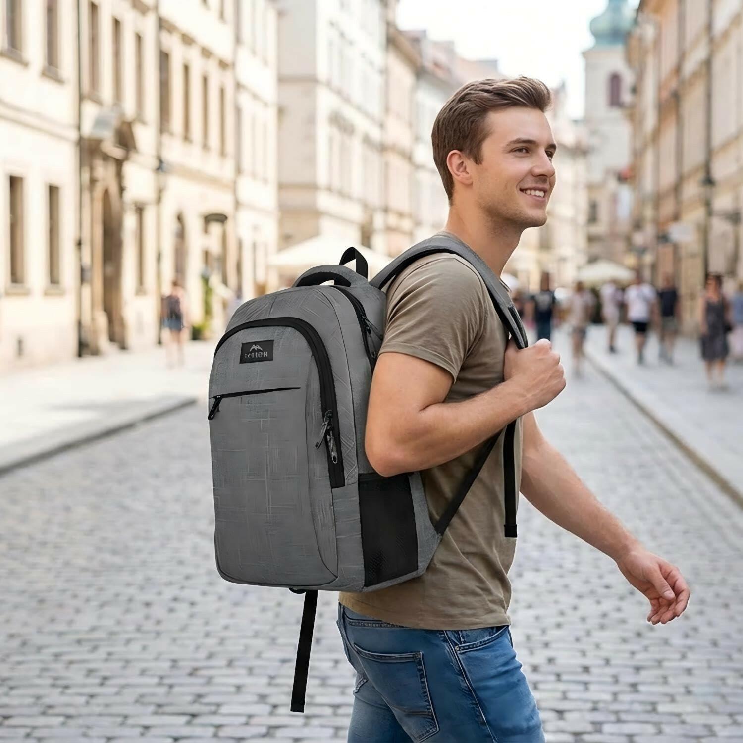 MATEIN Travel Laptop Backpack, Business Anti Theft Slim Sturdy Laptops Backpack