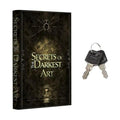 Fake Book Safe Box Key Lock Hidden Storage Darkest Art X-Large