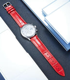 BINLUN Leather Watch Band Genuine Calfskin Replacement Watch Strap Quick Release