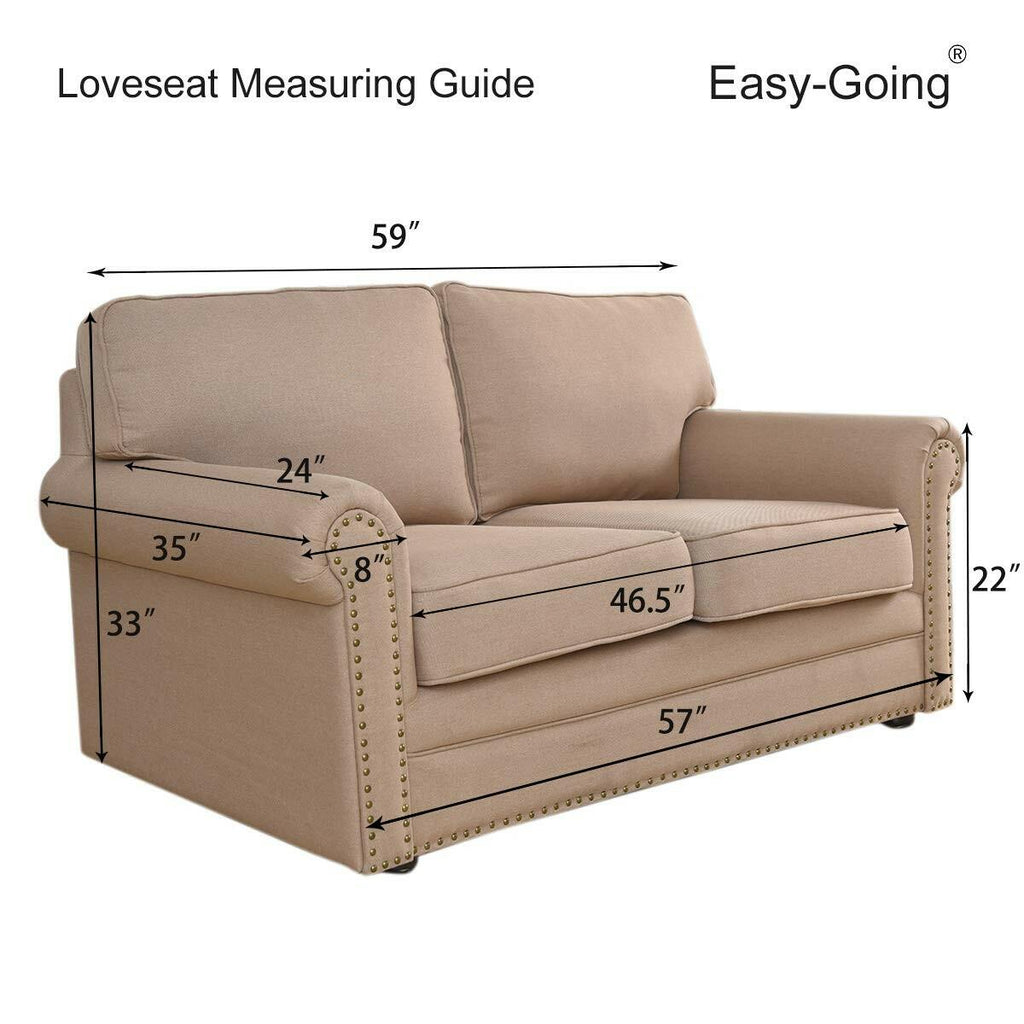 Easy-Going Stretch Loveseat Slipcover 1-Piece Sofa Cover Furniture Protector