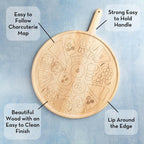 Sophistiplate Charcuterie Board with Placement Guide 22 x 17  Best Gift for