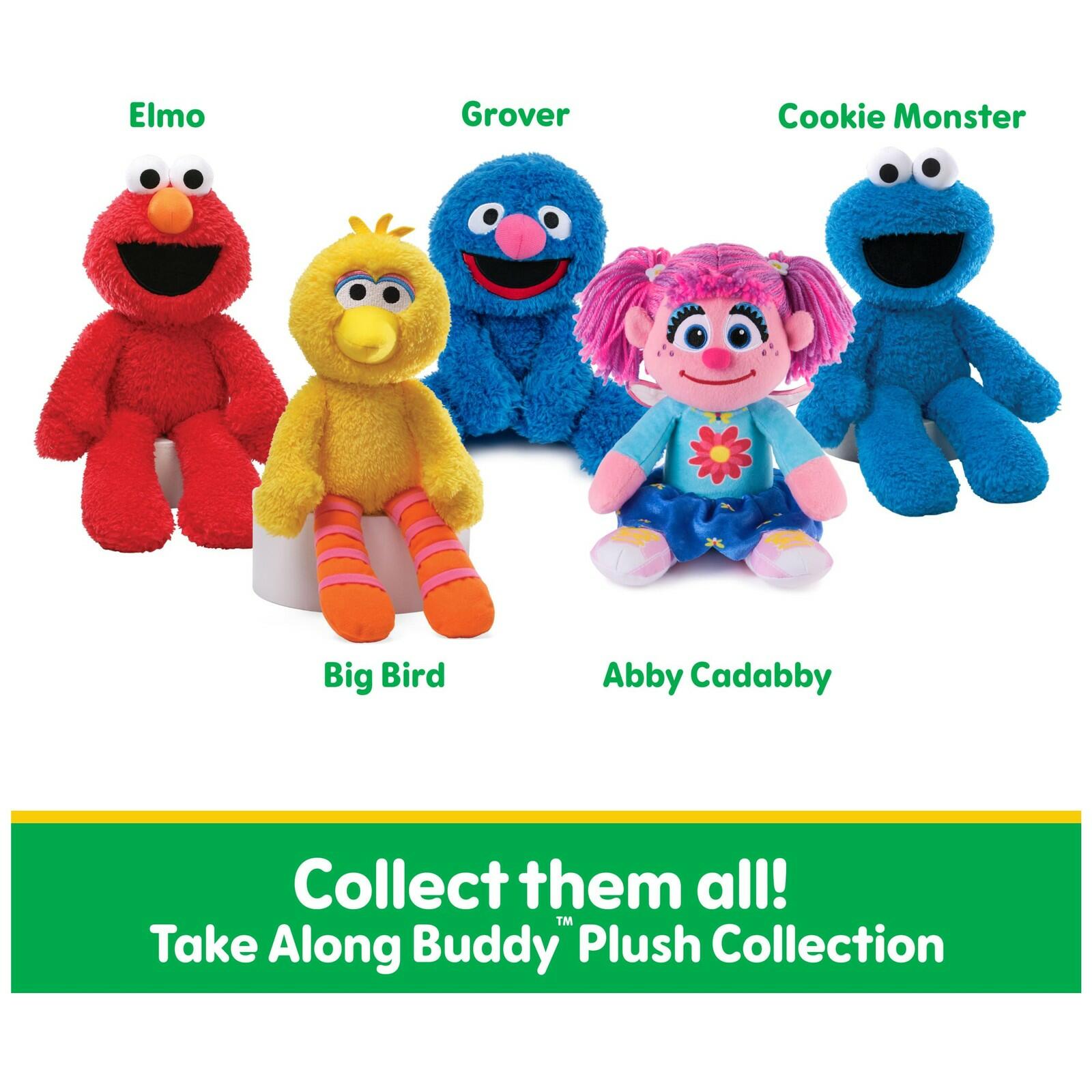 GUND Sesame Street Official Elmo Take Along Buddy Plush, Premium Plush Toy for