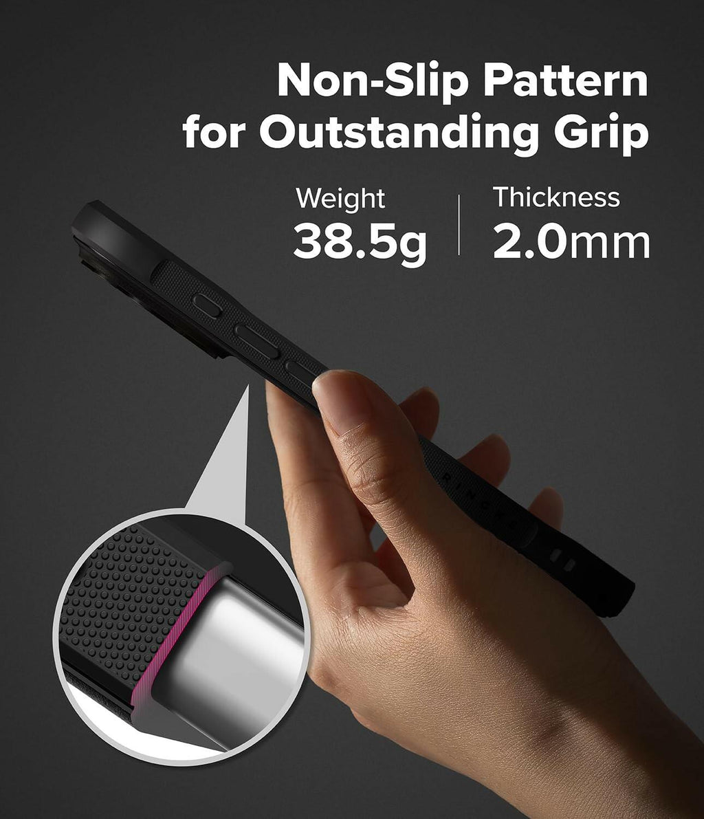 Ringke Onyx for iPhone 17 Pro Max Case, [Feels Good in The Hand] Oil & Dirt