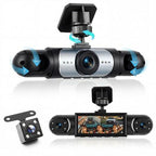 Orderich 4 Channel 360° Dash Camera Front and Rear Inside Left Right, 3.16 Inch