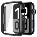 Misxi 2 Pack Tempered Glass Case Compatible for Apple Watch Series 11 (2025)
