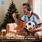 FXWONTY Wireless Headphones for TV, TV Headphones Wireless for Seniors with