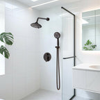 EMBATHER Shower Faucets Sets Complete with 3 Setting High Pressure Shower Head,