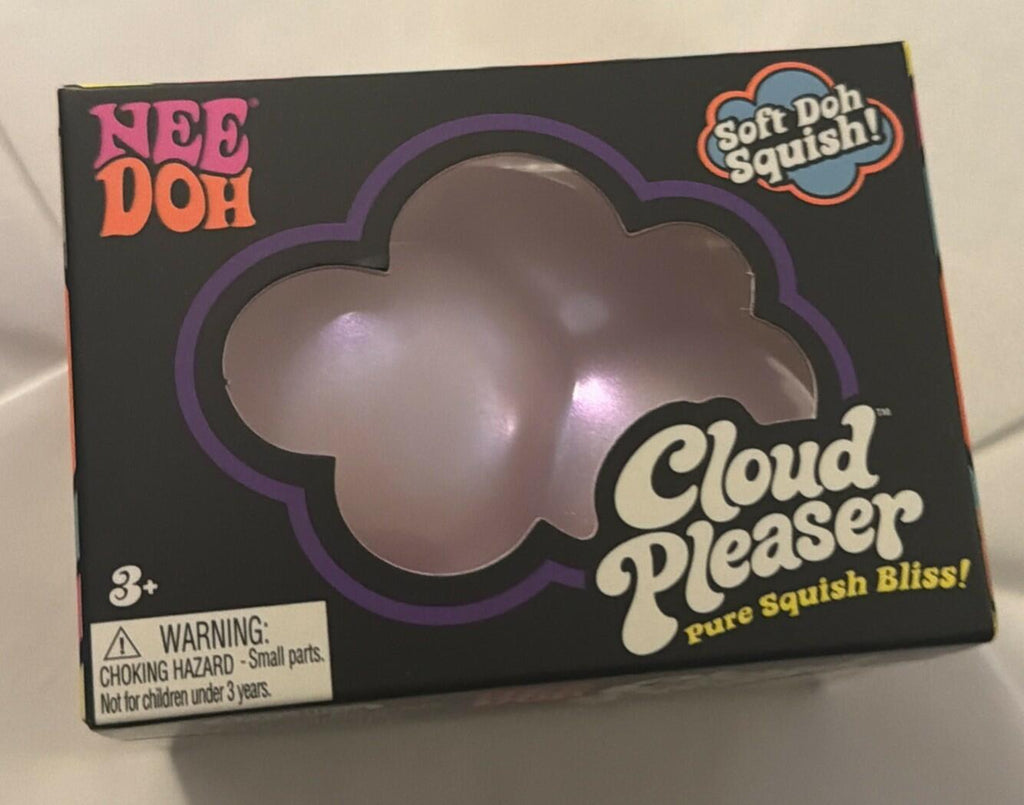 Authentic Schylling Nee Doh Cloud Pleaser Squishy Tactile Purple