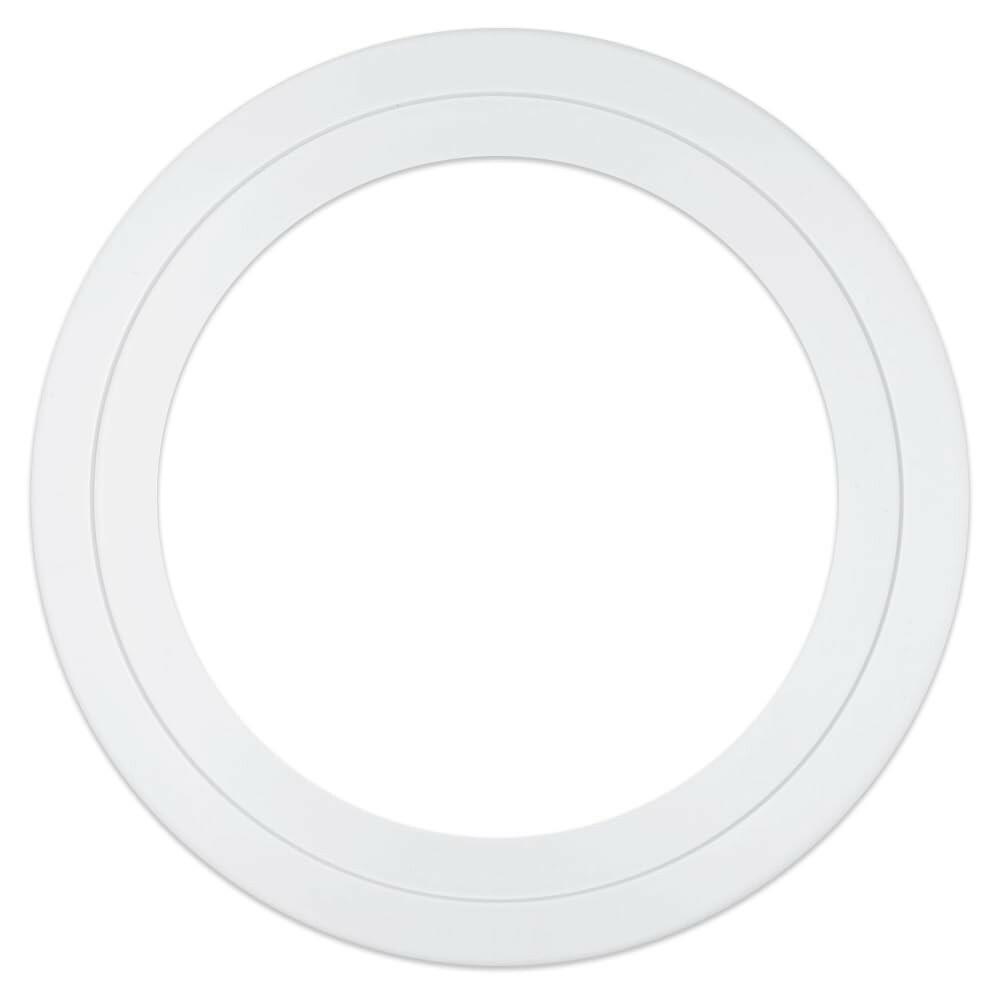 6 Inch Recessed Light Goof Rings, Beveled Design for Canless Slim Recessed