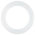 6 Inch Recessed Light Goof Rings, Beveled Design for Canless Slim Recessed