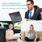 AERLANG Shiatsu Back and Neck Massager, Back Massager Deep Tissue Kneading Neck