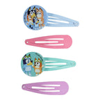 Luv Her Bluey Girls 20 Piece Accessory Set with 3 Barrettes, 4 Snap Hair Clips,