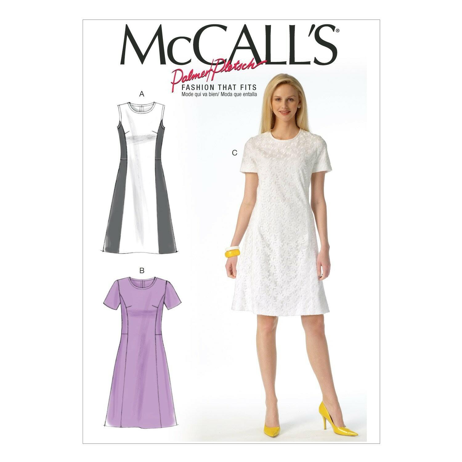 McCall's Patterns M7169 Misses'/Women's Dresses Sewing Template, RR