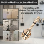 RP71718 3-Function Non-Shared Diverter Cartridge Compatible With RP71718