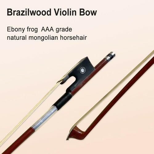 Vetimobato 4/4 Full Size Violin Set Solid Maple Spruce Complete Kit Case Bow