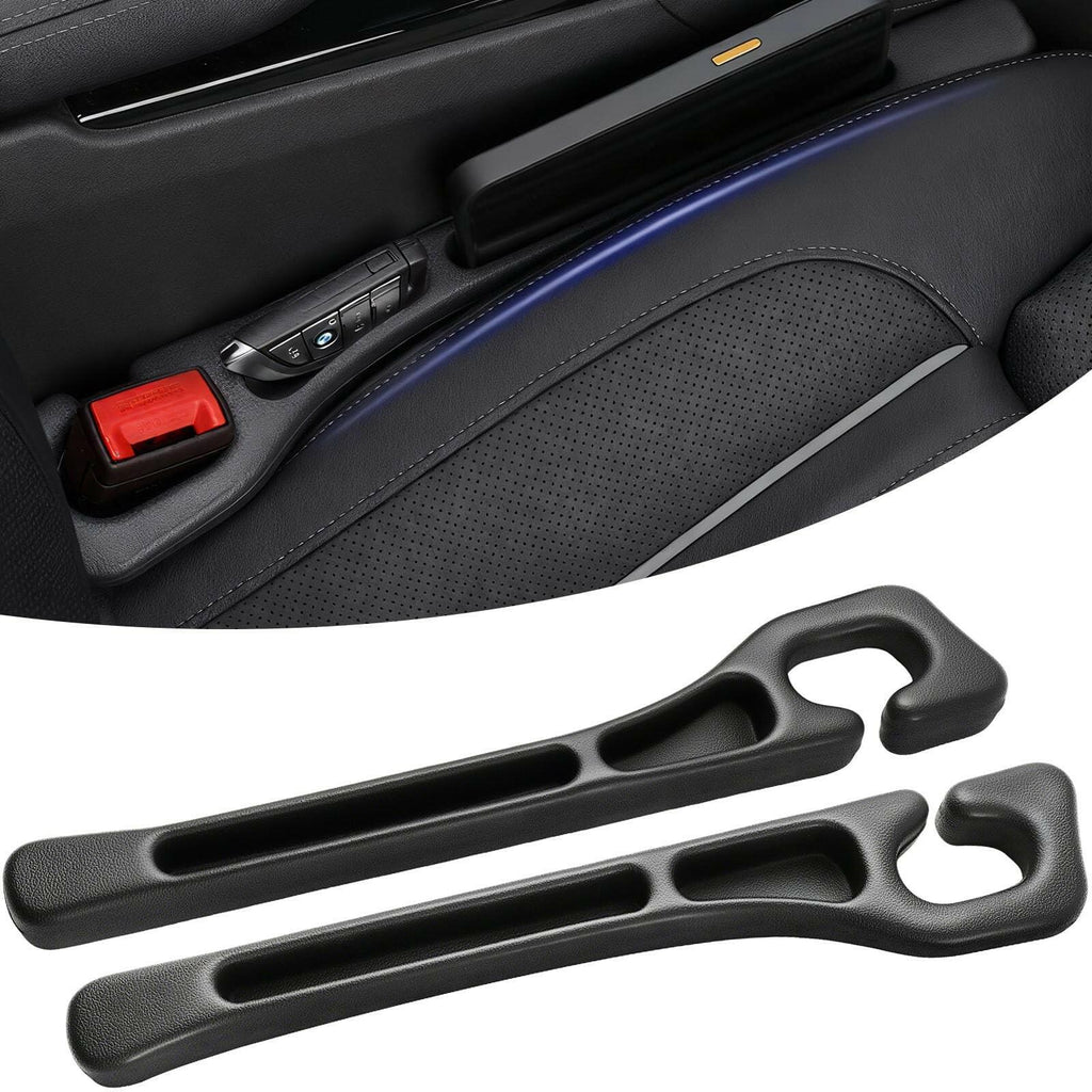 fccairms 2PCS Car Seat Gapster, Car Seat Gap Filler for Filling Gaps Between