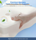 Ultra Pain Relief Cooling Pillow for Neck Support, Adjustable Cervical Pillow