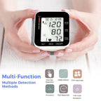 MMIZOO Wrist Blood Pressure Monitor Bp Monitor Large LCD Display Blood Pressure