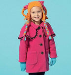 McCall's Patterns M7276 Children's/Girls' Coats, Hat, Scarf & Mittens, CDD
